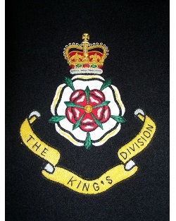 Medium Embroidered Badge - The Kings Division